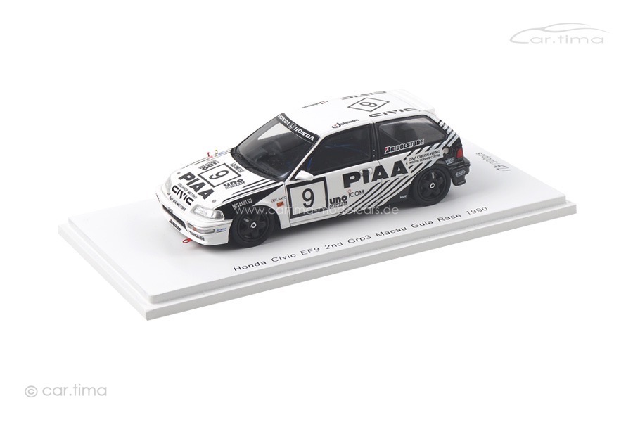 Honda Civic EF9 Macau Guia Race 1990 Koji Sato Spark 1:43 SA129