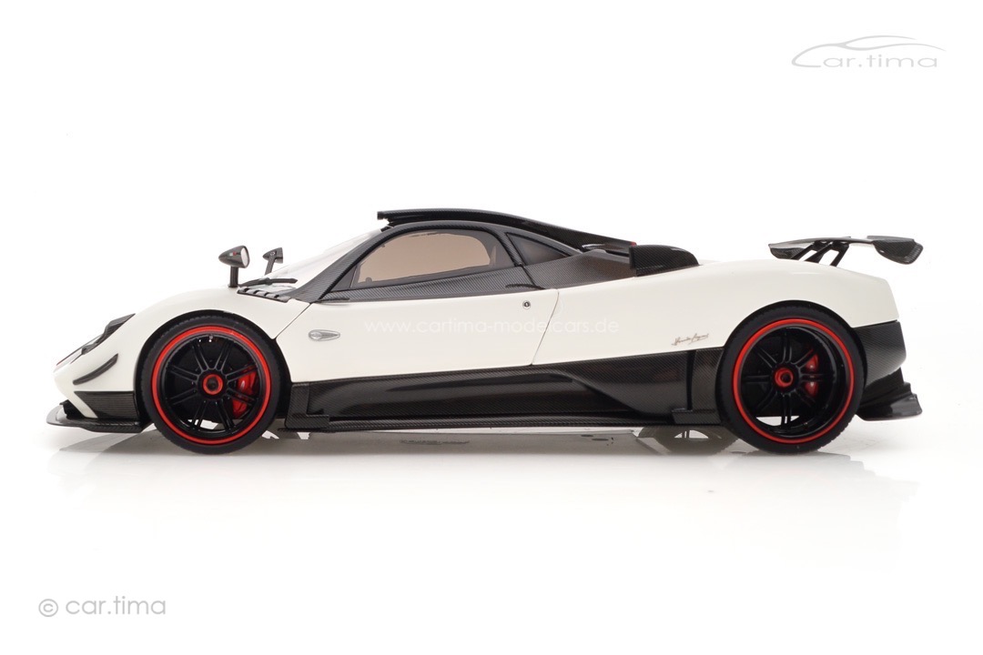 Pagani Zonda Cinque Coupe RHD Bianco Benny Almost Real 1:18 850604001 Pagani Zonda Cinque Coupe RHD Bianco Benny Almost Real 1:18 850604001