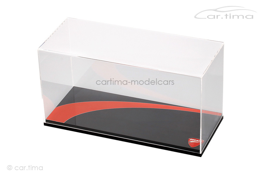Vitrine/Display case Ducati schwarz 235x101x124 mm TSM 1:12 TSMAC0007
