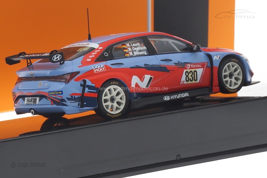 Hyundai Elantra N TCR 24h Nürburgring 2021 Basseng/Lauck/Oestreich IXO 1:43 GTM159 Hyundai Elantra N TCR 24h Nürburgring 2021 Basseng/Lauck/Oestreich IXO 1:43 GTM159