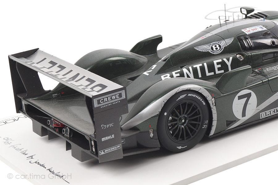 Bentley Speed 8 Winner 24h Le Mans 2003 1 of 7 car.tima FINISH LINE 1:18 Bentley Speed 8 Winner 24h Le Mans 2003 1 of 7 car.tima FINISH LINE 1:18