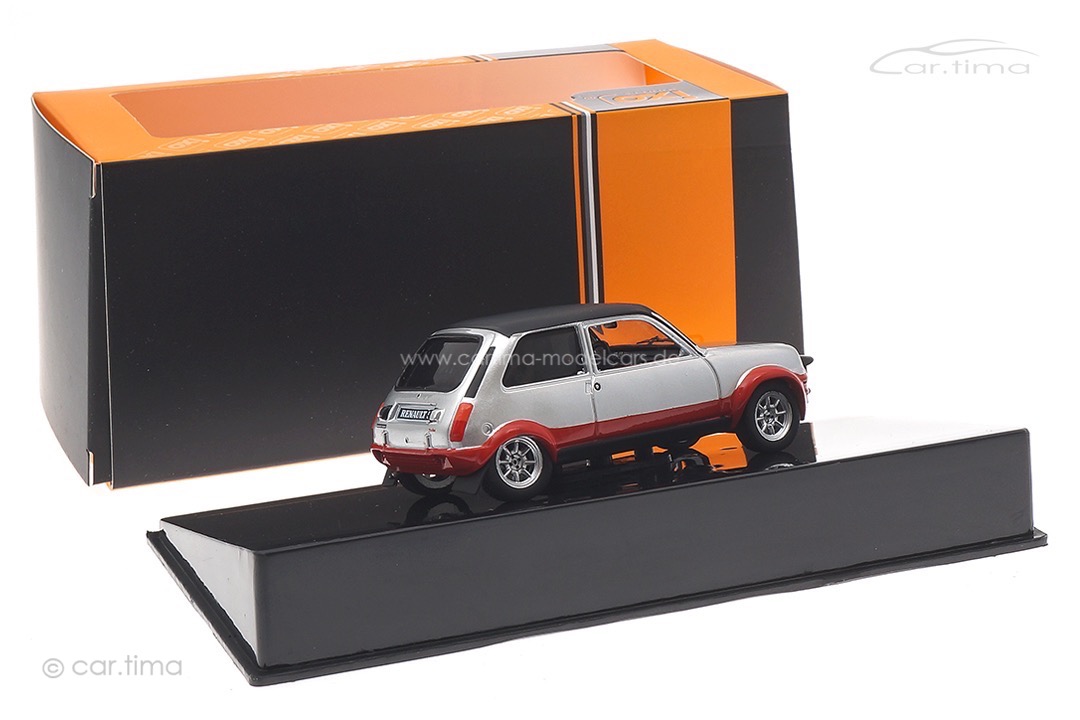 Renault 5 Alpine Gr.2 Custom 1978 silber/rot IXO 1:43 CLC466N.22 Renault 5 Alpine Gr.2 Custom 1978 silber/rot IXO 1:43 CLC466N.22