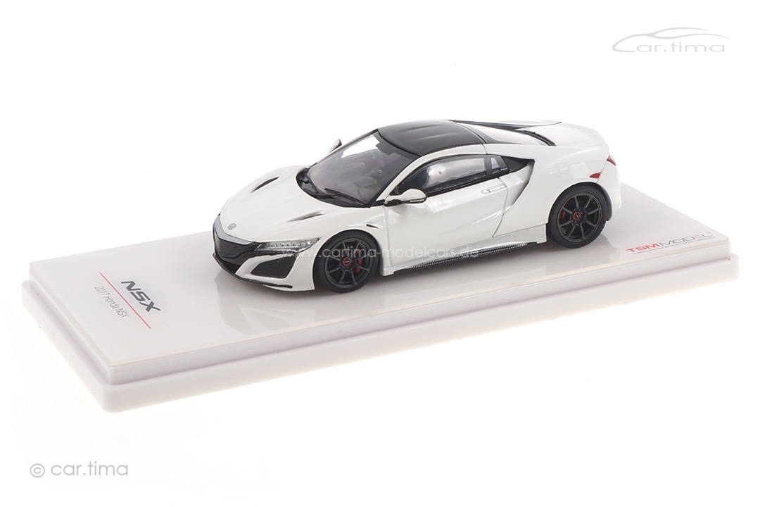 Honda NSX 2017 (RHD) 130R White / Black wheels TSM 1:43 TSM430262 Honda NSX 2017 (RHD) 130R White / Black wheels TSM 1:43 TSM430262