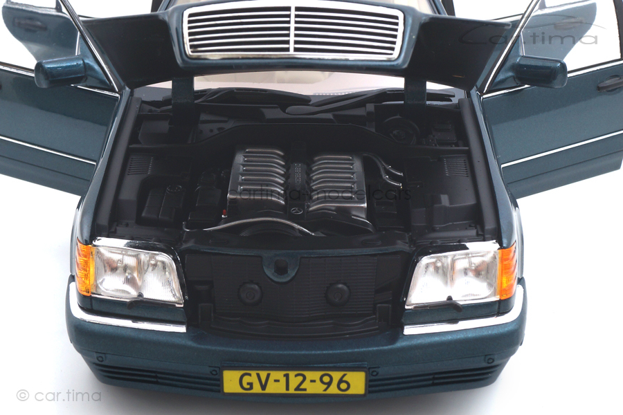 Mercedes-Benz S600 1997 grün met. Norev 1:18 183593 Mercedes-Benz S600 1997 grün met. Norev 1:18 183593