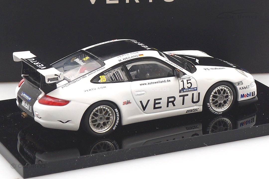 Porsche 911 (997) GT3 Cup Supercup Weiland Vertu Minichamps 1:43 Vertu