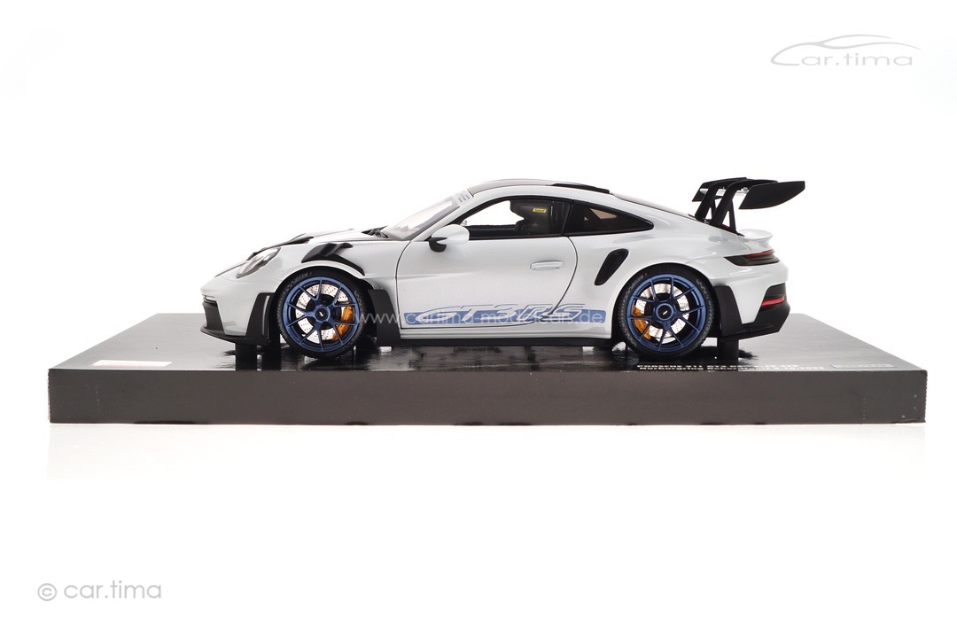 Porsche 911 (992) GT3 RS Weissach Package Icegreymet. Record run Minichamps 1:18 110062021