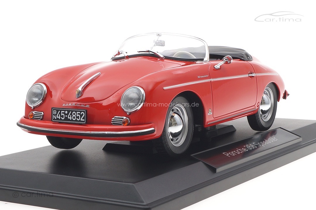 Porsche 356 Speedster 1954 rot Norev 1:18 187461 Porsche 356 Speedster 1954 rot Norev 1:18 187461