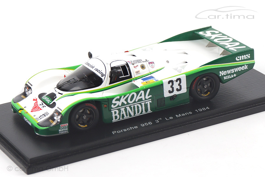 Porsche 956 L 24h Le Mans 1984 Hobbs/Streiff/van der Merwe Spark 1:43 S4172 Porsche 956 L 24h Le Mans 1984 Hobbs/Streiff/van der Merwe Spark 1:43 S4172