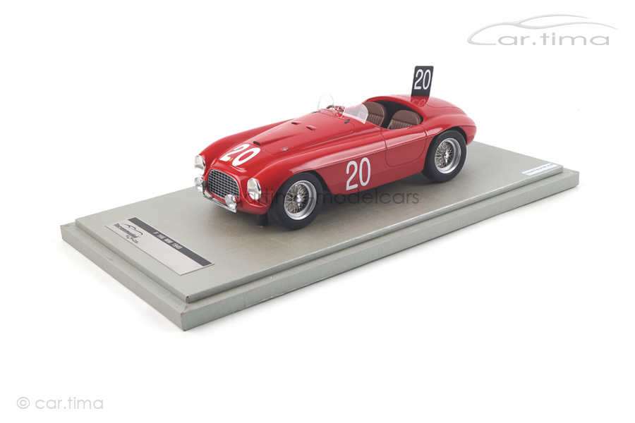 Ferrari 166MM Winner 24h Spa 1949 Chinetti/Lucas Tecnomodel 1:18 TM18-52C Ferrari 166MM Winner 24h Spa 1949 Chinetti/Lucas Tecnomodel 1:18 TM18-52C