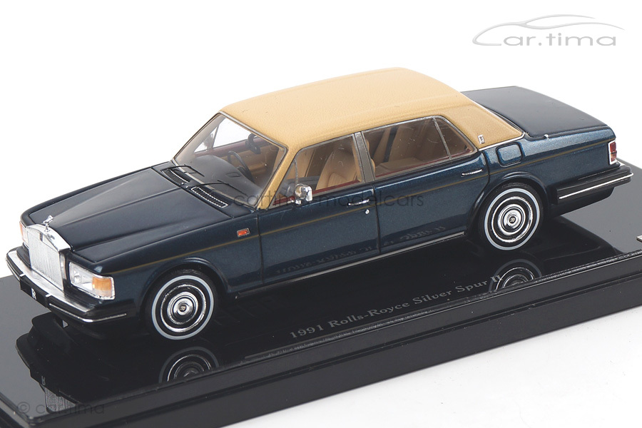 Rolls-Royce Silver Spur II 1991 dunkelblau TSM 1:43 TSM124371