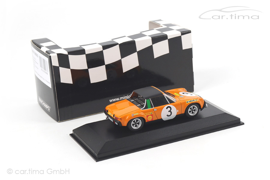 Porsche 914/6 Marathon de la Route 1970 Waldegaard/Andersson Minichamps 1:43 400706503 Porsche 914/6 Marathon de la Route 1970 Waldegaard/Andersson Minichamps 1:43 400706503