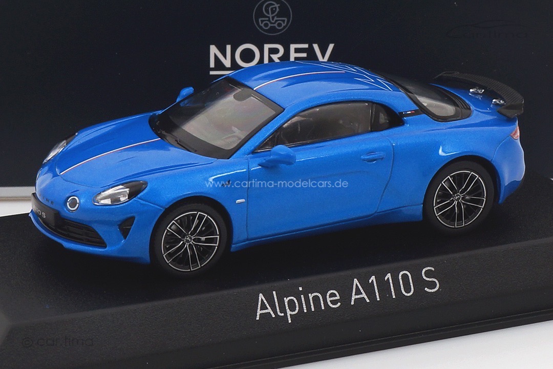 Alpine A110 S Pack Aero French Signature Alpinblau Norev 1:43 517870
