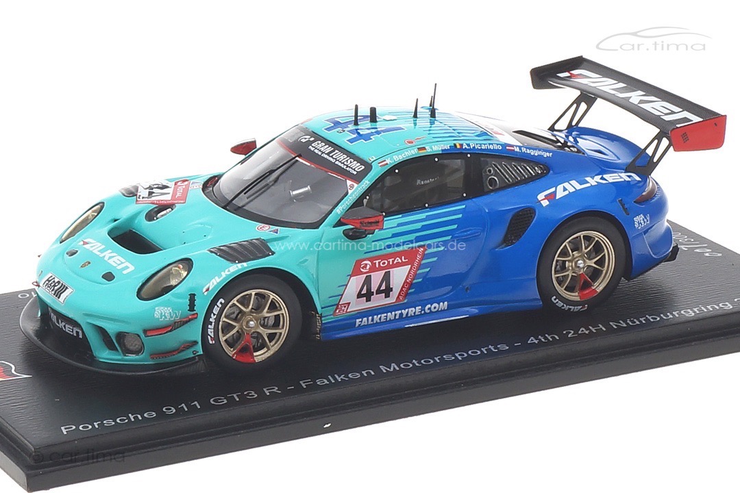 Porsche 911 GT3 R 24h Nürburgring 2021 Bachler/Müller/Picariello/Ragginger Spark 1:43 SG753