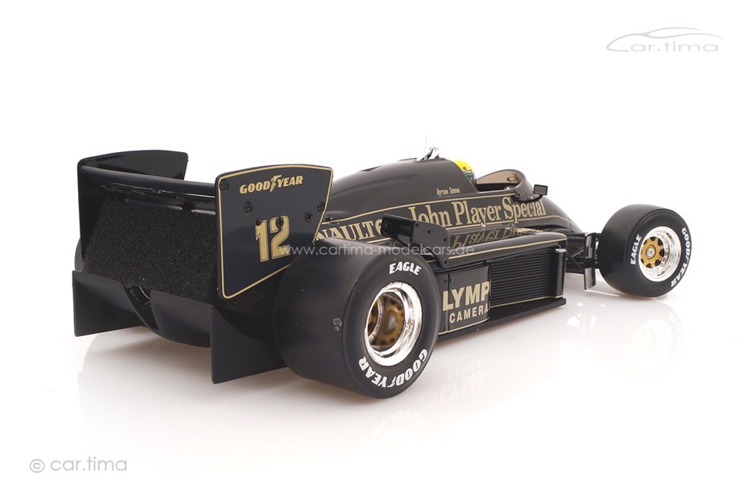 Lotus 97T GP Monaco GP 1985 Ayrton Senna Werk83 1:18 W18056001