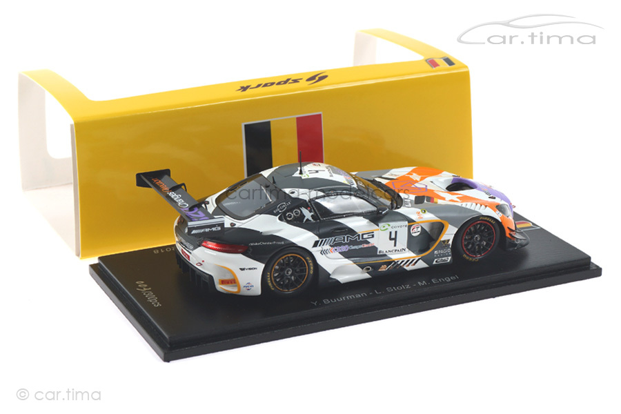 Mercedes-AMG GT3 24h Spa 2018 Buurman/Engel/Stolz Spark 1:43 SB205