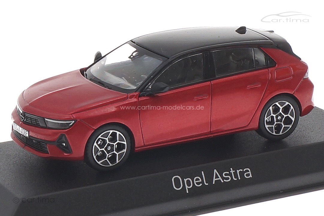 Opel Astra 2022 rot met. Norev 1:43 360062 Opel Astra 2022 rot met. Norev 1:43 360062