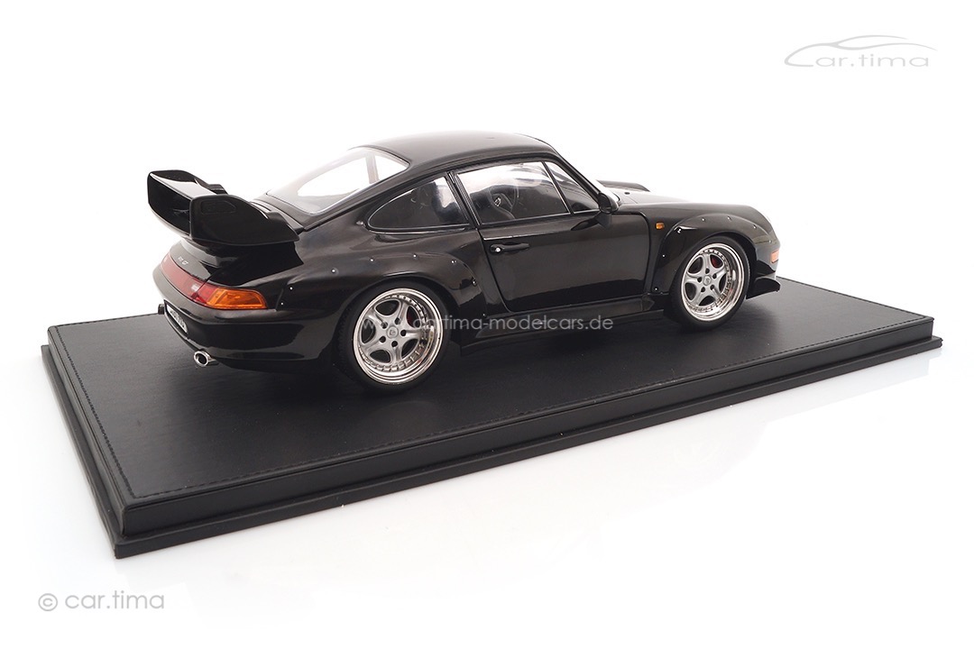 Porsche 911 (993) GT2 Schwarz inkl. Vitrine KK Scale 1:12 KKDC120286S-VIT