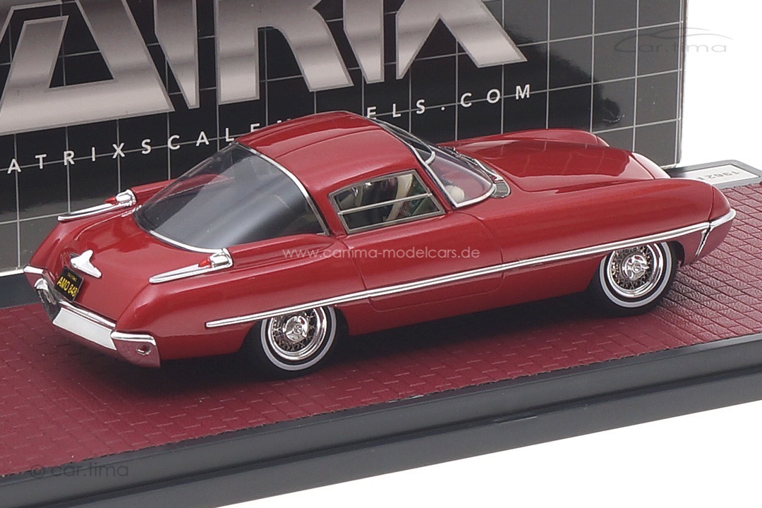 Ford Cougar 406 Concept 1962 rot Matrix 1:43 MX40603-062 Ford Cougar 406 Concept 1962 rot Matrix 1:43 MX40603-062