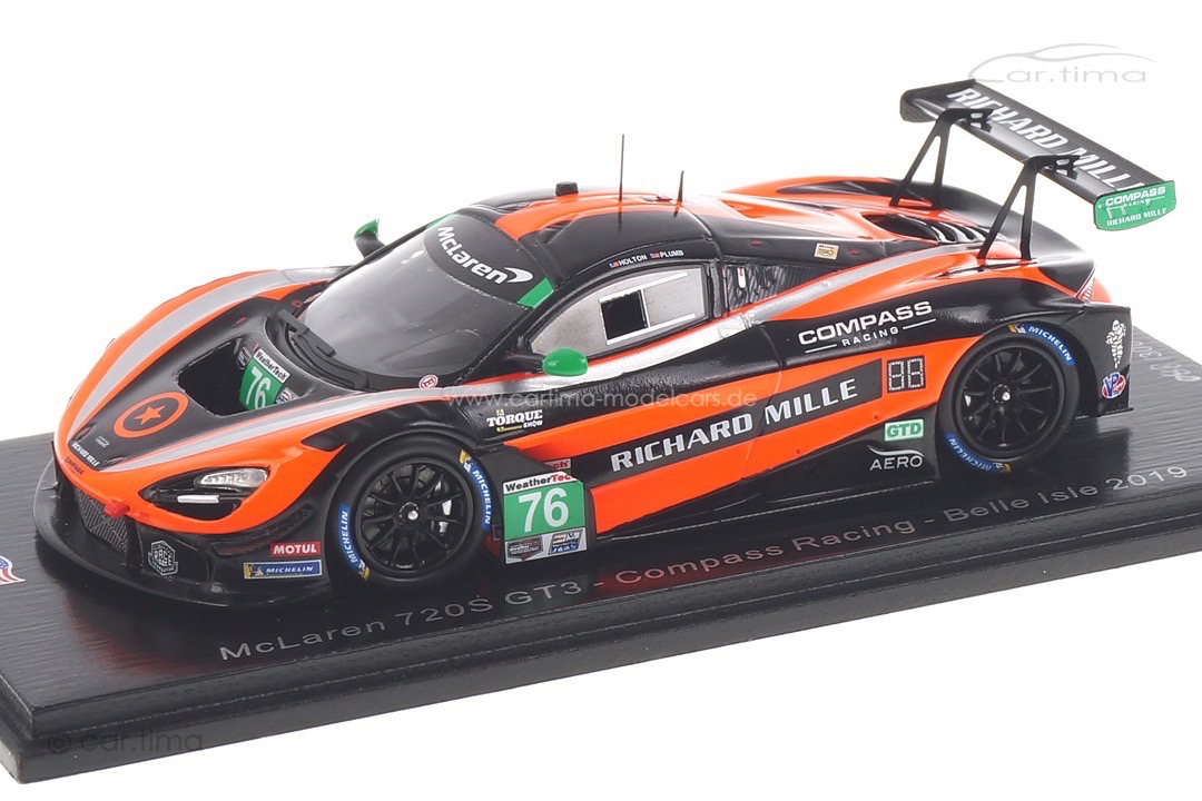 McLaren 720S GT3 Mid-Ohio 2019 Holton/Plumb Spark 1:43 US097 McLaren 720S GT3 Mid-Ohio 2019 Holton/Plumb Spark 1:43 US097