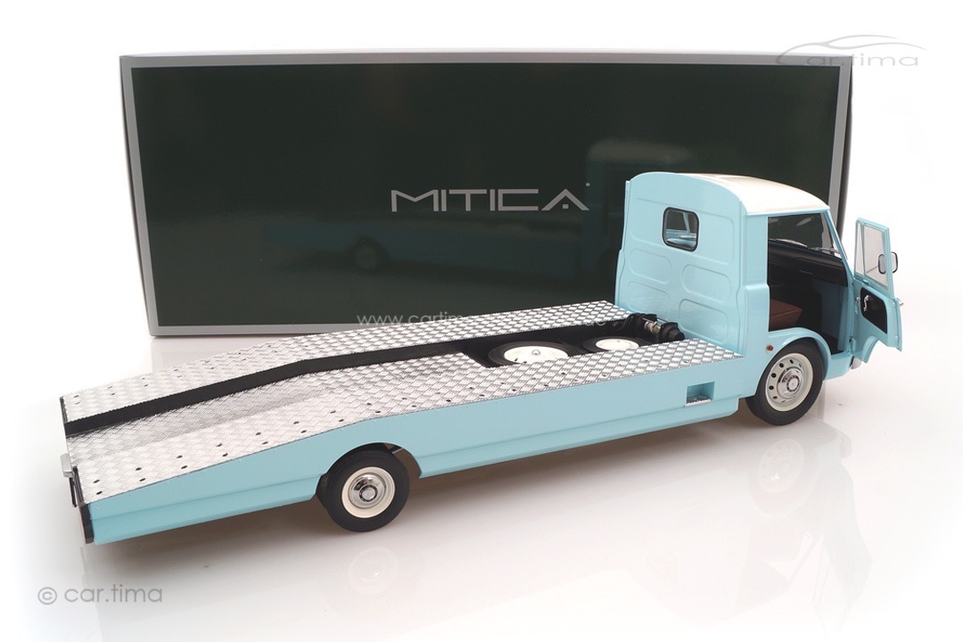 Alfa Romeo A12 (F12) Abschleppwagen blau Mitica 1:18 200082-D