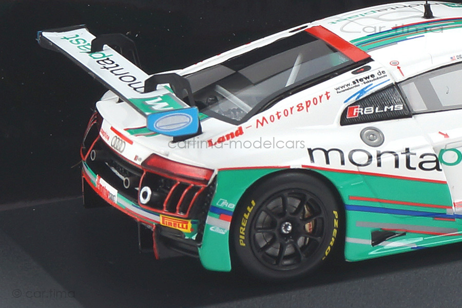 Audi R8 LMS ADAC GT Masters 2017 De Phillippi/Mies Minichamps 1:43 437171701 Audi R8 LMS ADAC GT Masters 2017 De Phillippi/Mies Minichamps 1:43 437171701