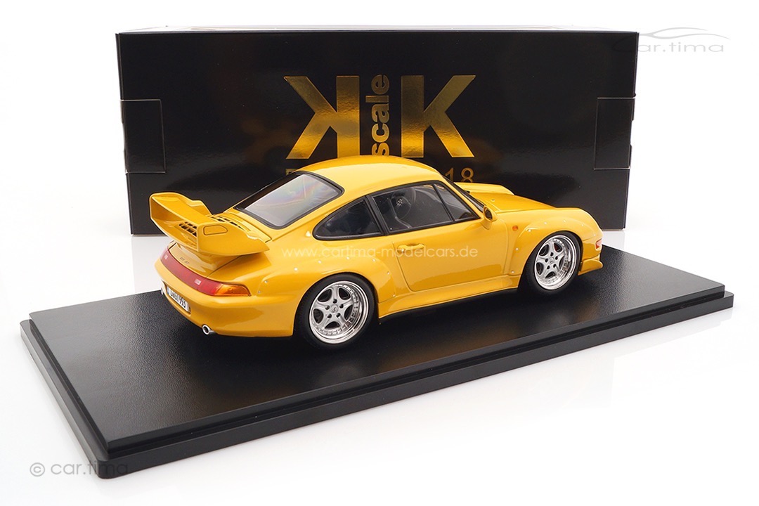 Porsche 911 (993) GT2 Speedgelb Speedline KK Scale 1:18 KKDC181422S