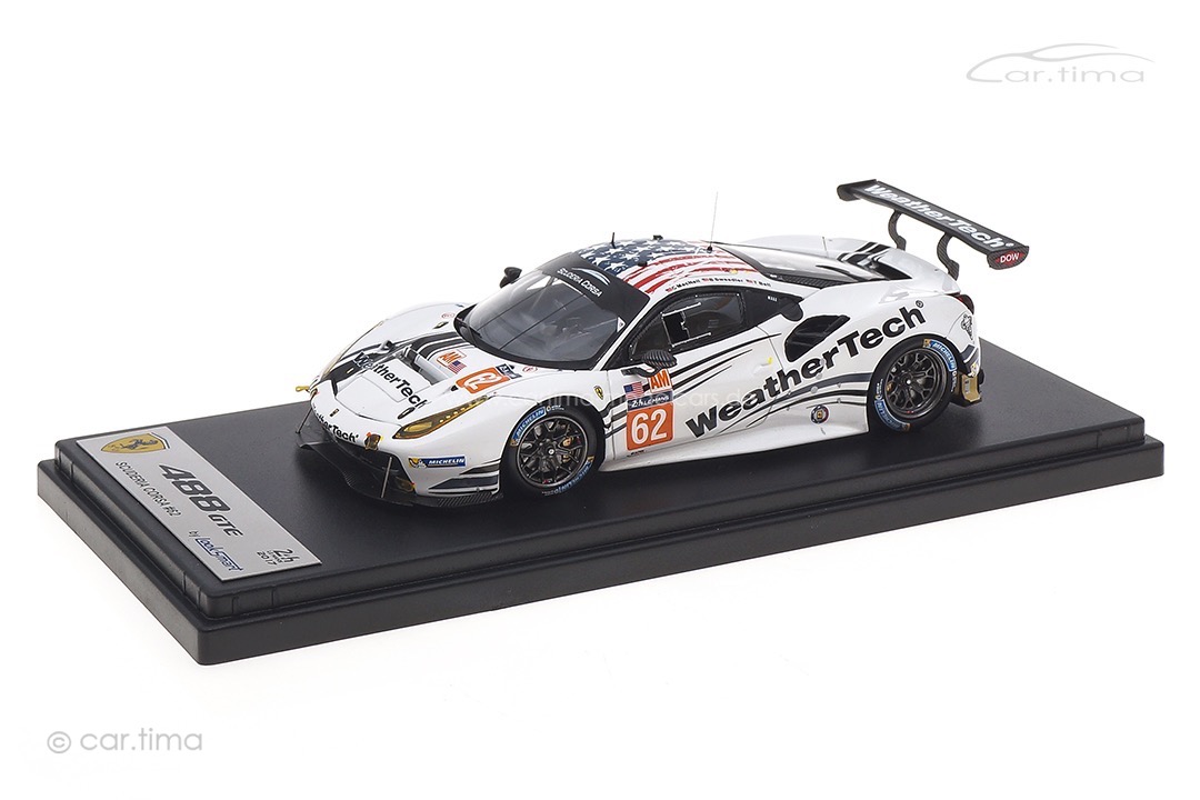 Ferrari 488 GTE 24h Le Mans 2017 Bell/MacNeil/Sweedler LookSmart 1:43 LSLM073 Ferrari 488 GTE 24h Le Mans 2017 Bell/MacNeil/Sweedler LookSmart 1:43 LSLM073