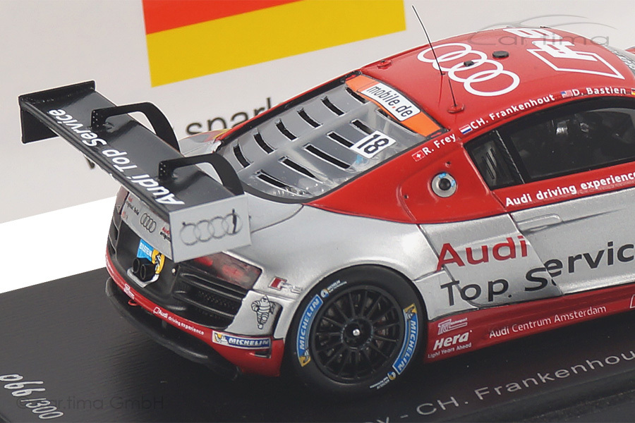 Audi R8 LMS Ultra 24h Nürburgring 2014 Frey/Bastien/Bollrath Spark 1:43 SG141