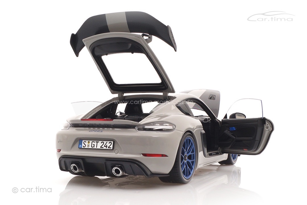 Porsche 718 Cayman GT4 RS Weissach Package Kreide Norev 1:18 187253