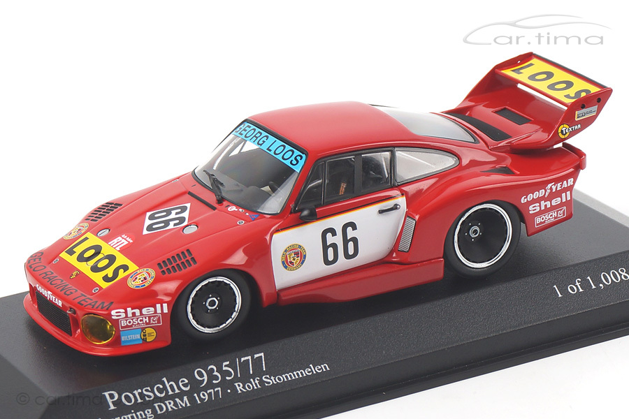 Porsche 935/77 DRM Nürburgring 1977 Rolf Stommelen Minichamps 1:43 400776366 Porsche 935/77 DRM Nürburgring 1977 Rolf Stommelen Minichamps 1:43 400776366