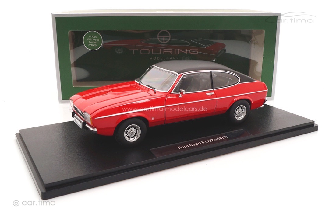 Ford Capri II Ghia 3.0 rot Touring 1:18 18081201