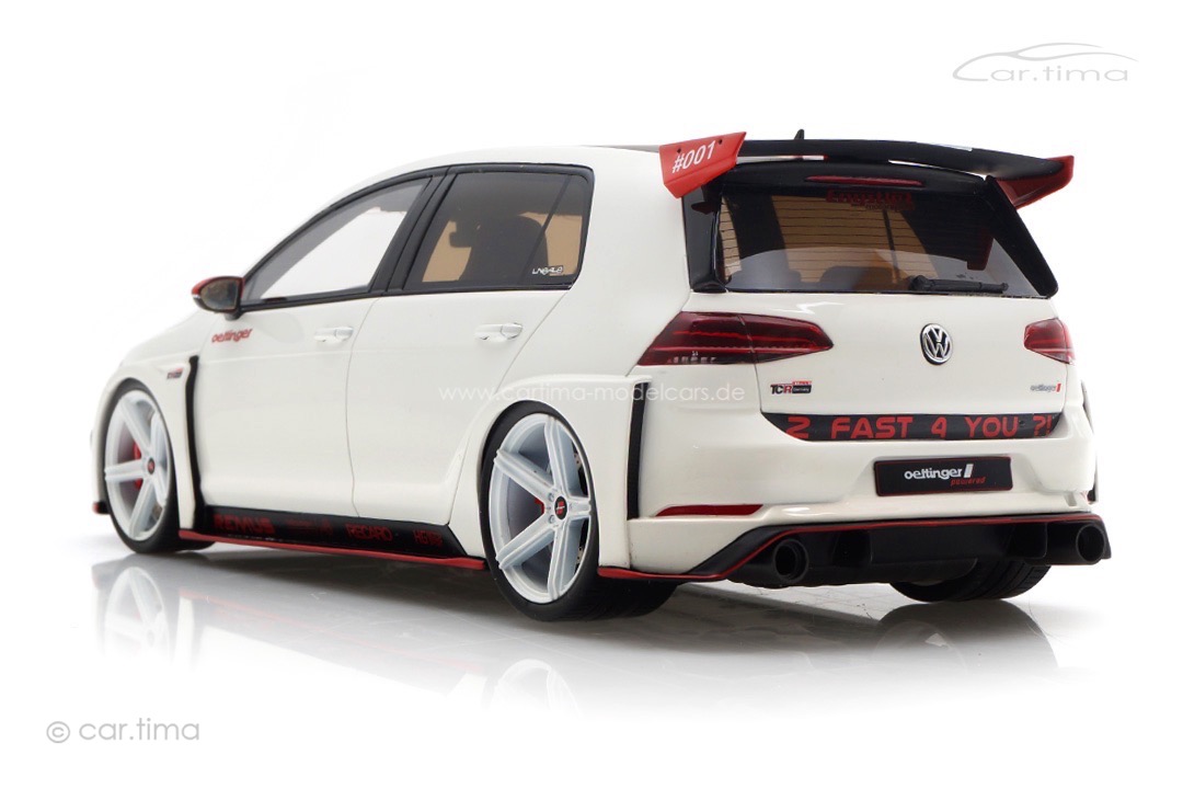 Volkswagen Golf VII GTi Oettinger/Engstler 2019 Pure White Otto 1:18 OT1050 Volkswagen Golf VII GTi Oettinger/Engstler 2019 Pure White Otto 1:18 OT1050