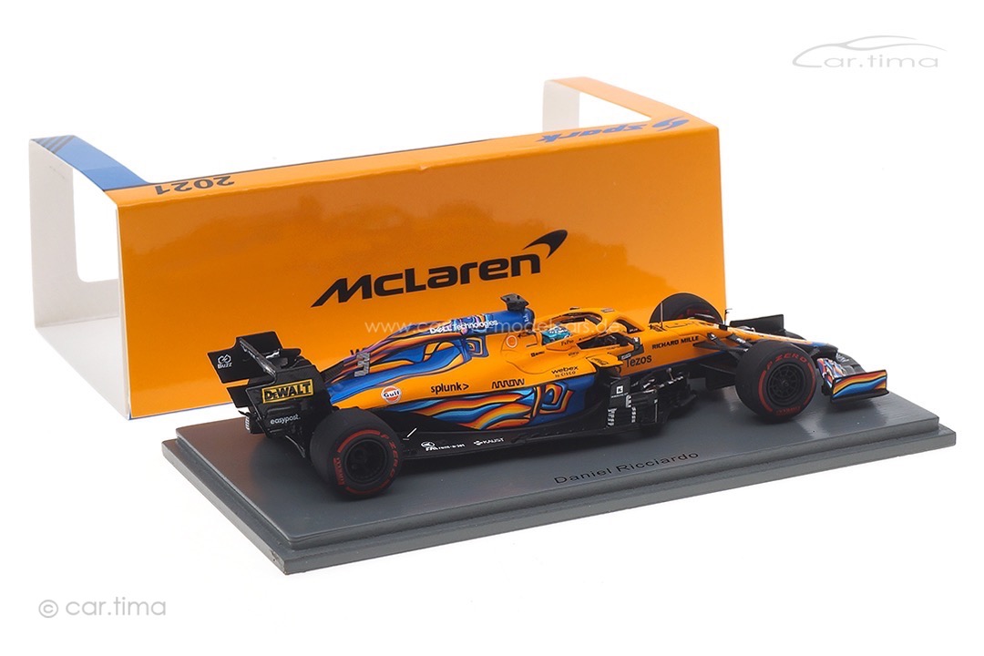 McLaren MCL35M GP Abu Dhabi 2021 Daniel Ricciardo Spark 1:43 S7854