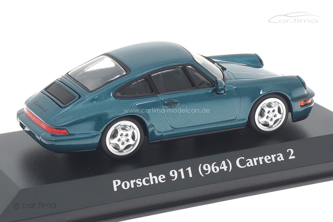 Porsche 911 (964) Carrera 2 türkis met. Minichamps 1:43 940062921 Porsche 911 (964) Carrera 2 türkis met. Minichamps 1:43 940062921