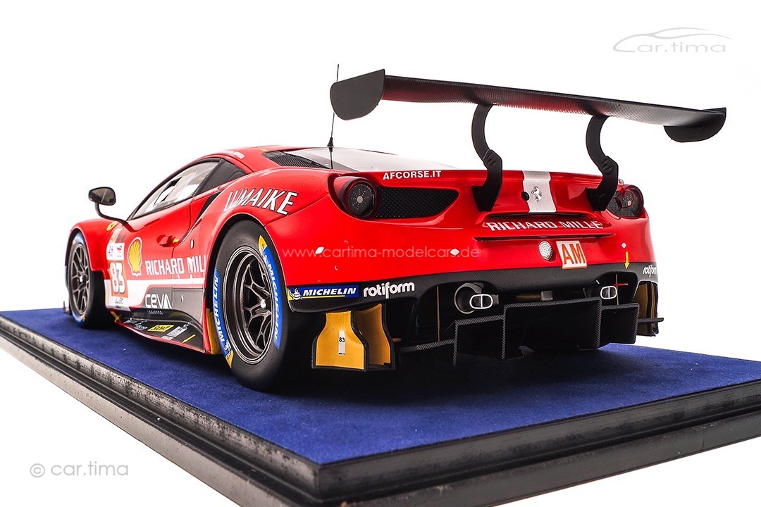 Ferrari 488 GTE EVO 24h Le Mans 2023 Perez-Companc/Rovera/Wadoux LookSmart 1:18 LS18LM037 Ferrari 488 GTE EVO 24h Le Mans 2023 Perez-Companc/Rovera/Wadoux LookSmart 1:18 LS18LM037