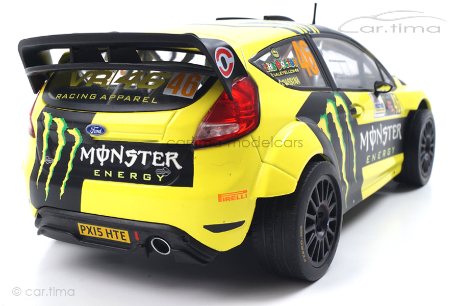 Ford Fiesta RS WRC Monza Rally 2015 Rossi/Cassina IXO Models 1:18 18RMC015