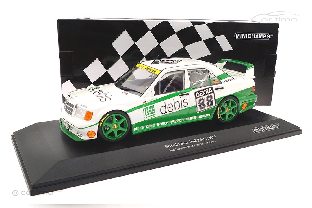 Mercedes-Benz 190E 2.5-16 EVO 2 DTM 1991 Bernd Schneider Minichamps 1:18 155913688