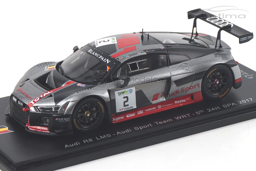 Audi R8 LMS 24h Spa 2017 de Philippi/Mies/Vervisch Spark 1:43 SB142 Audi R8 LMS 24h Spa 2017 de Philippi/Mies/Vervisch Spark 1:43 SB142