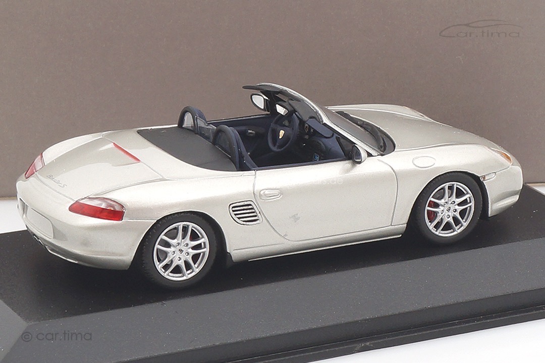 Porsche Boxster S (987) Silber Minichamps 1:43 WAP02009113