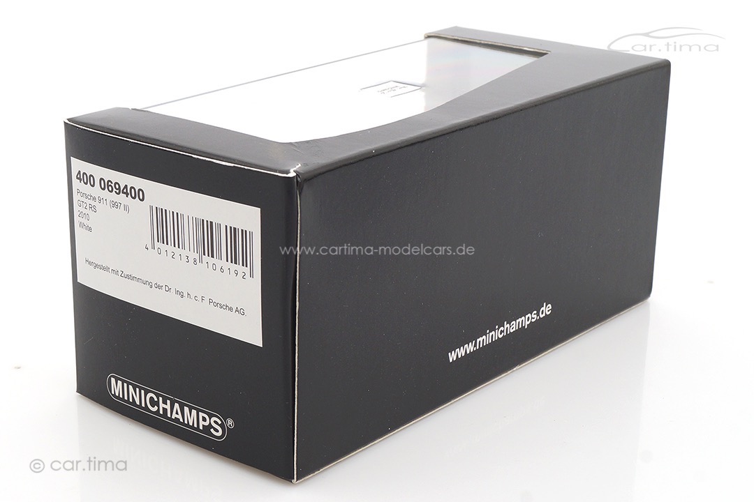 Porsche 911 (997 II) GT2 RS Carraraweiß Minichamps 1:43 400069400