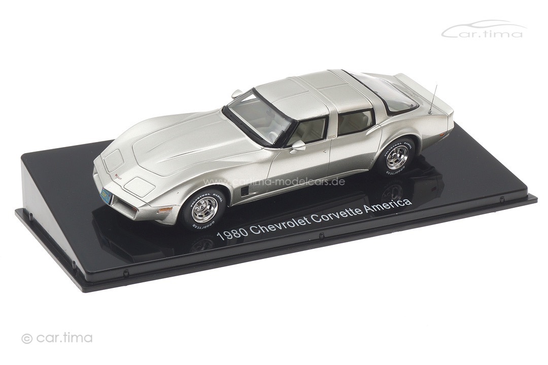 Chevrolet Corvette America 4 doors 1980 silber Esval 1:43 EMUS43010B Chevrolet Corvette America 4 doors 1980 silber Esval 1:43 EMUS43010B