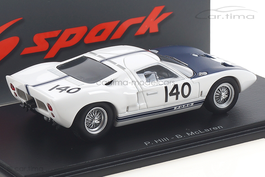 Ford GT 1000 km Nürburgring 1964 Hill/McLaren Spark 1:43 S7954 Ford GT 1000 km Nürburgring 1964 Hill/McLaren Spark 1:43 S7954