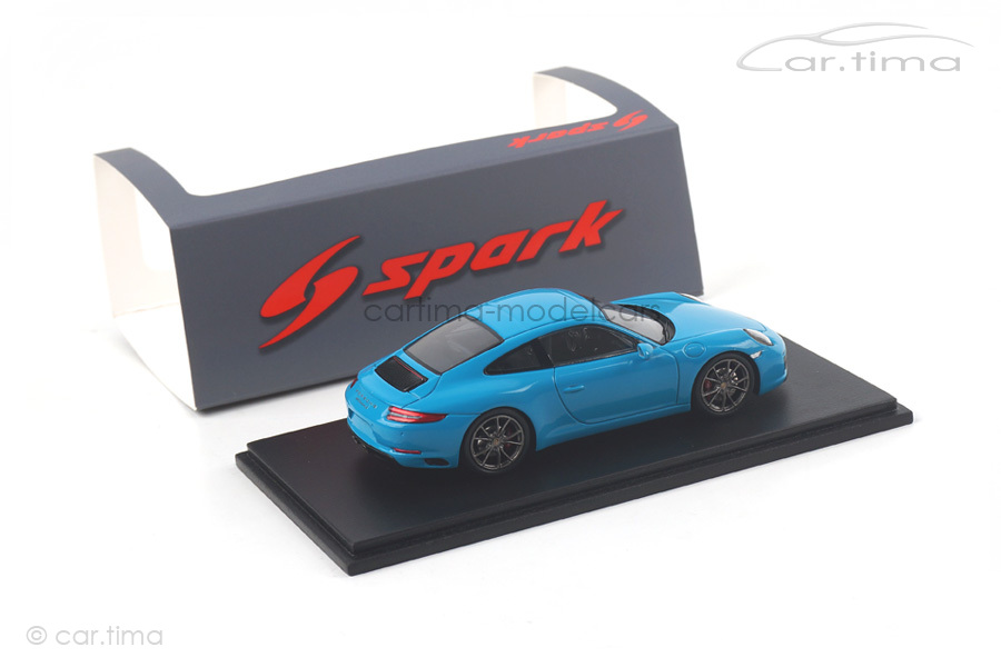 Porsche 911 (991 II) Carrera S Miamiblau Spark 1:43 S4937 Porsche 911 (991 II) Carrera S Miamiblau Spark 1:43 S4937