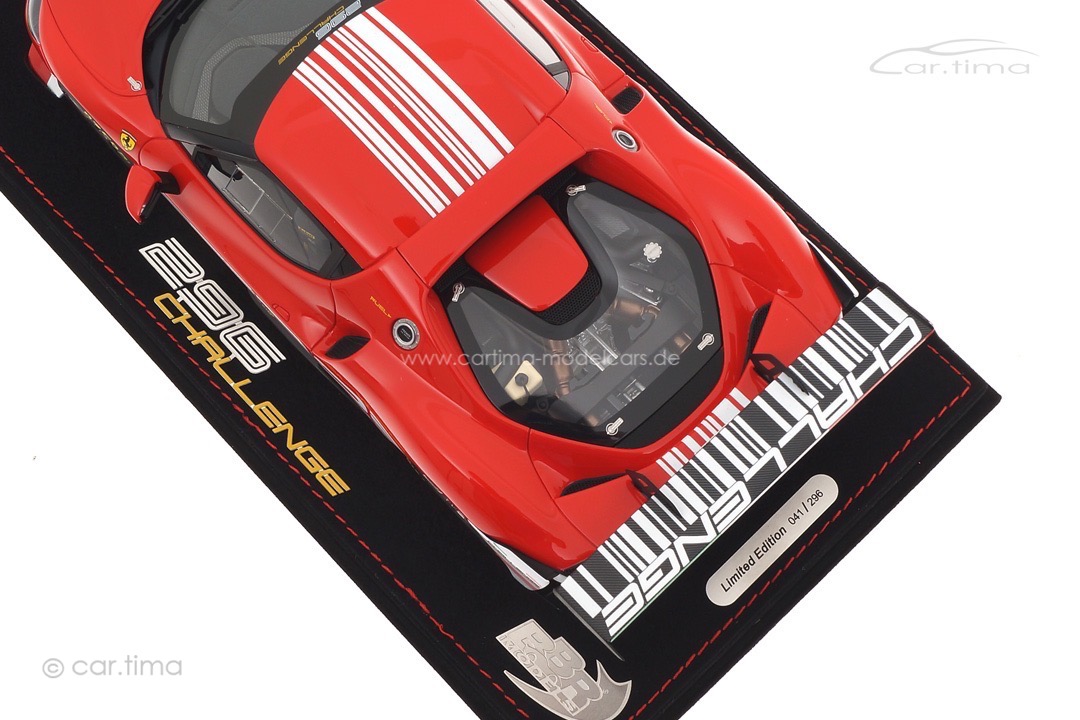 Ferrari 296 Challenge Launch Version 2023 BBR 1:18 P18242 Ferrari 296 Challenge Launch Version 2023 BBR 1:18 P18242