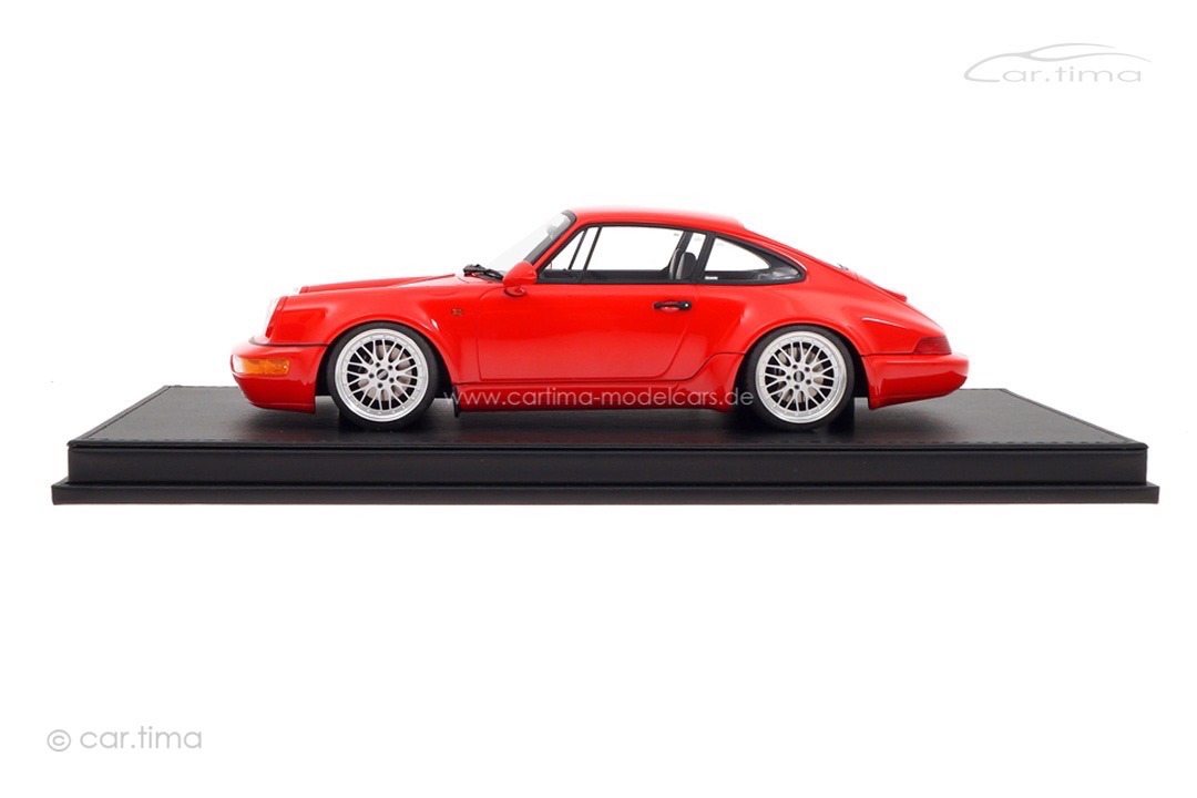 Porsche 911 (964) Carrera 30 Jahre Jubi Indischrot 19" BBS Alu-Felgen car.tima CUSTOMIZED 1:18 Porsche 911 (964) Carrera 30 Jahre Jubi Indischrot 19" BBS Alu-Felgen car.tima CUSTOMIZED 1:18