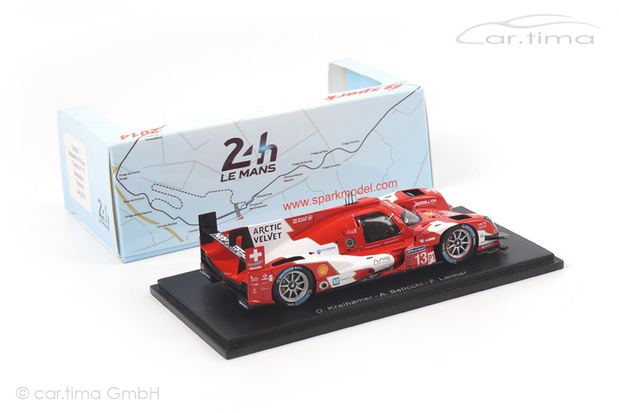 Rebellion R-One-Toyota 24h Le Mans 2014 Kraihamer/Belicchi/Leimer Spark 1:43 S4207 Rebellion R-One-Toyota 24h Le Mans 2014 Kraihamer/Belicchi/Leimer Spark 1:43 S4207