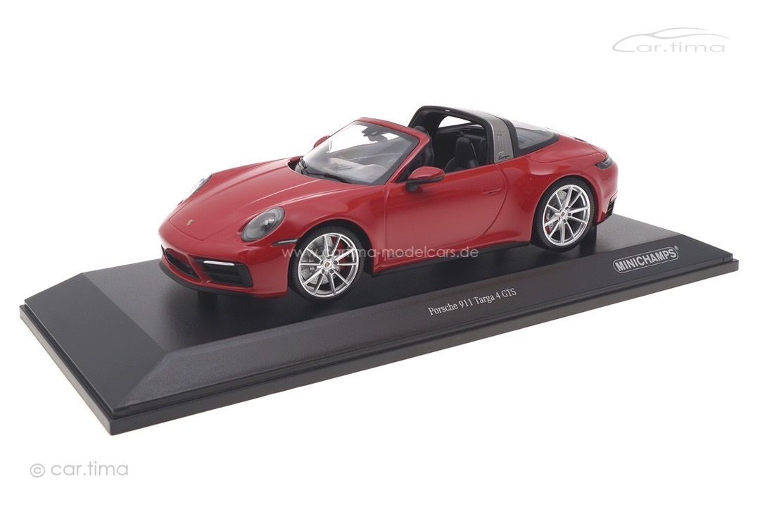 Porsche 911 (992) Targa 4 GTS Indischrot Minichamps 1:18 155061062 Porsche 911 (992) Targa 4 GTS Indischrot Minichamps 1:18 155061062