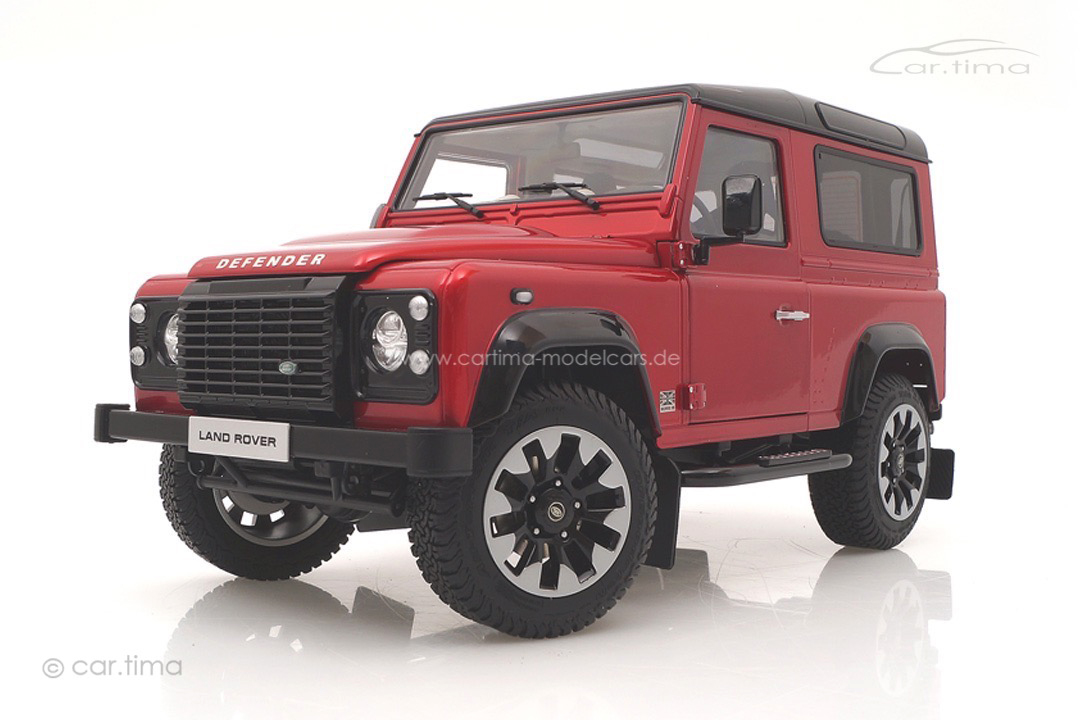 Land Rover Defender 90 Works 2018 rot LCD Models 1:18 LCD18007-RE