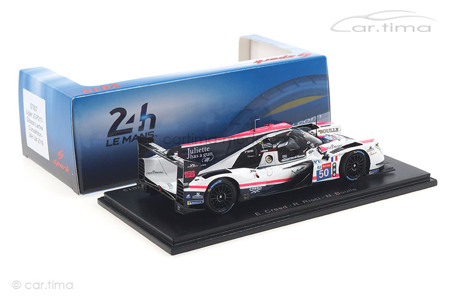 Ligier JS P217-Gibson 24h Le Mans 2019 Boulle/Creed/Ricci Spark 1:43 S7927 Ligier JS P217-Gibson 24h Le Mans 2019 Boulle/Creed/Ricci Spark 1:43 S7927