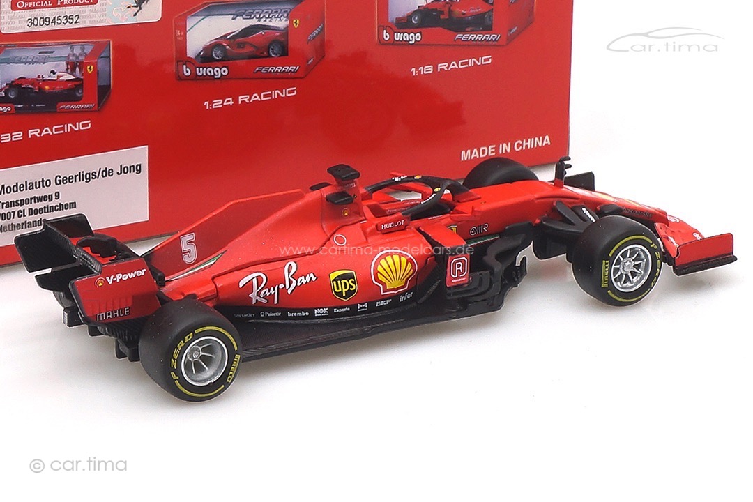 Ferrari SF1000 GP Österreich 2020 Sebastian Vettel Bburago 1:43 18-36823V Ferrari SF1000 GP Österreich 2020 Sebastian Vettel Bburago 1:43 18-36823V